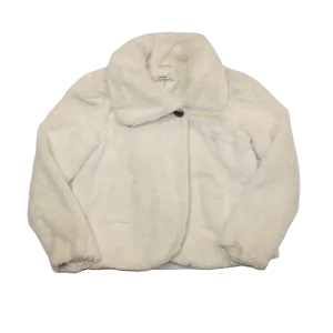 Furry Cream Dress Jacket