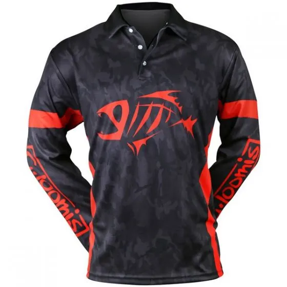 G Loomis Sublimated Black Camo Shirt