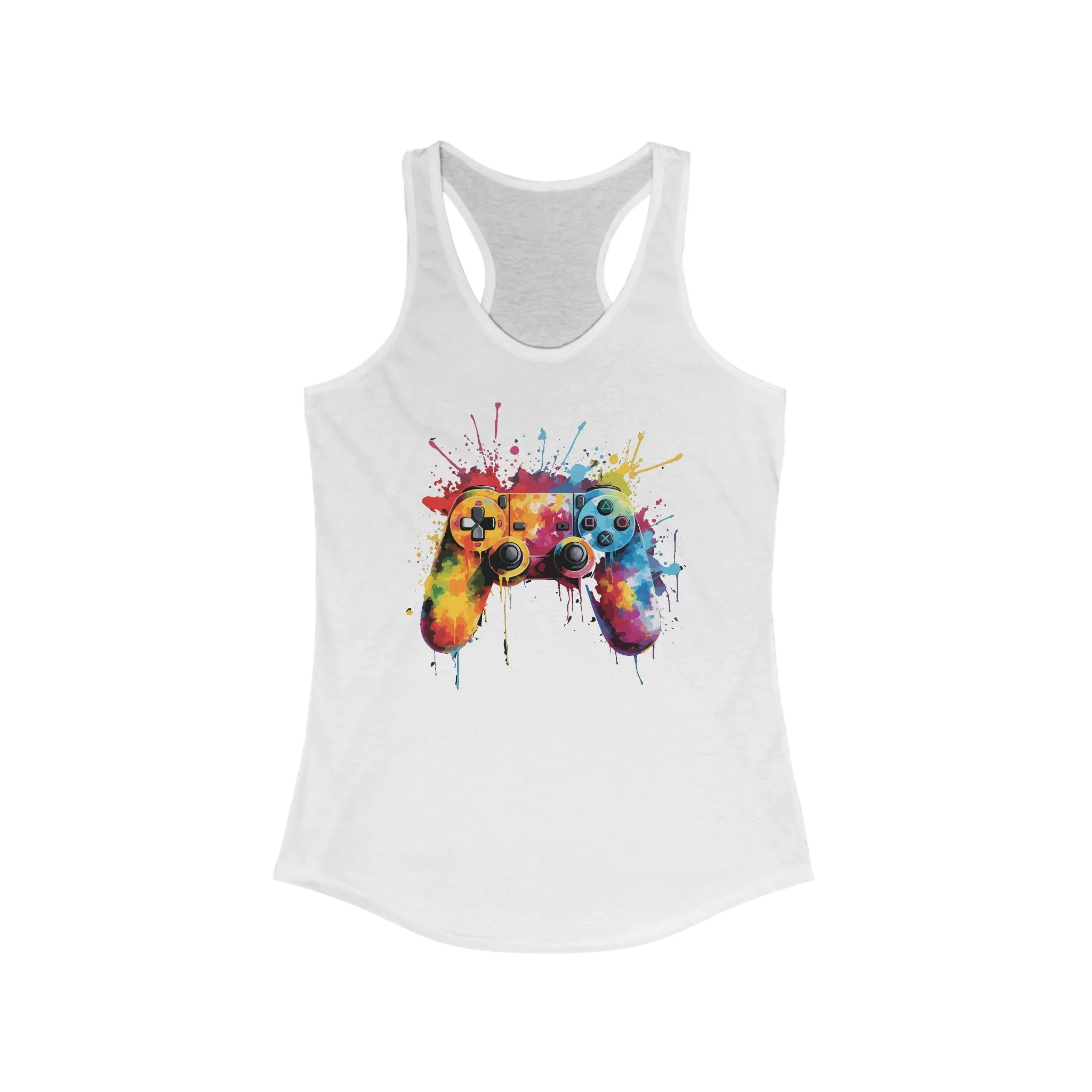 Gaming Controller 1 Women's Ideal Racerback Tank