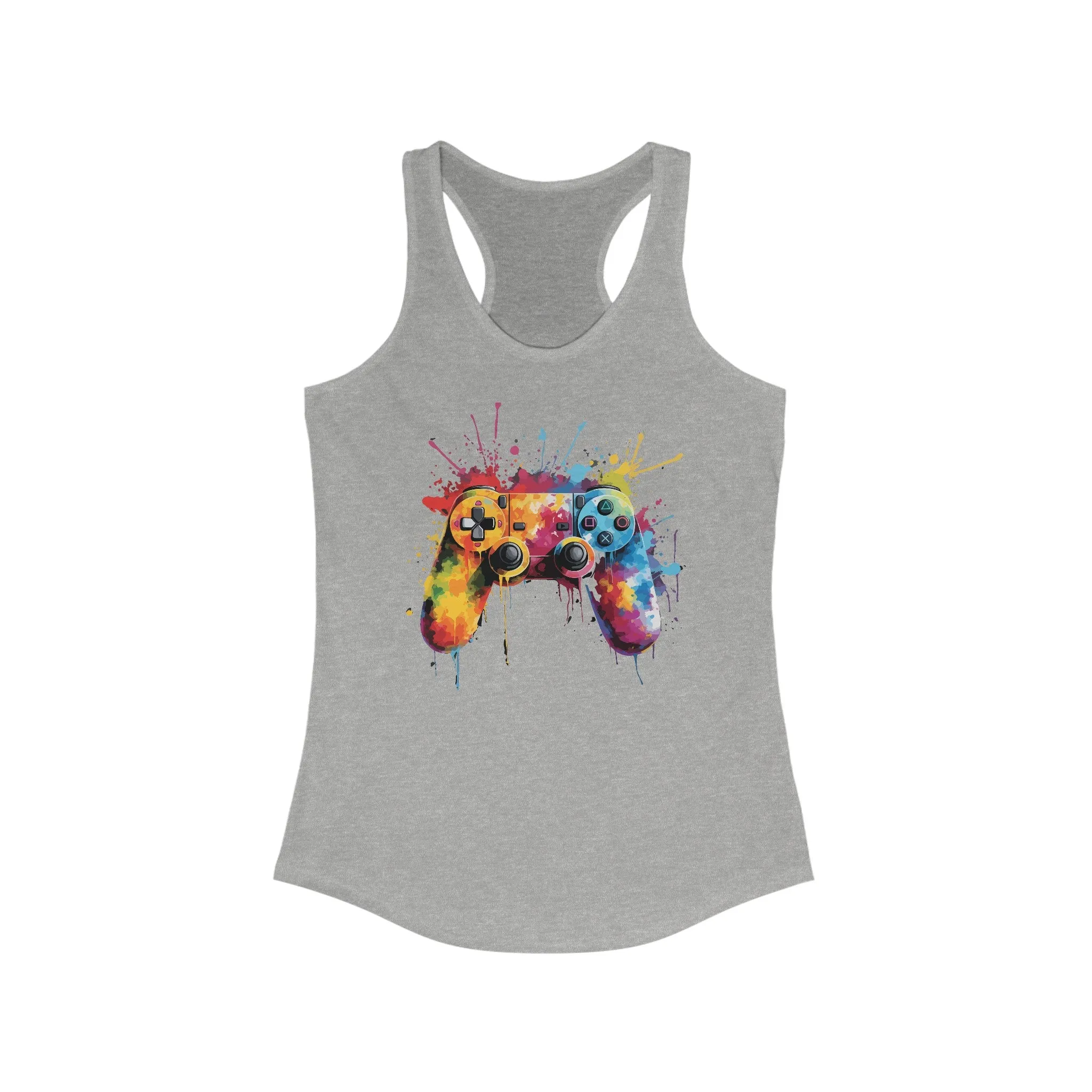 Gaming Controller 1 Women's Ideal Racerback Tank