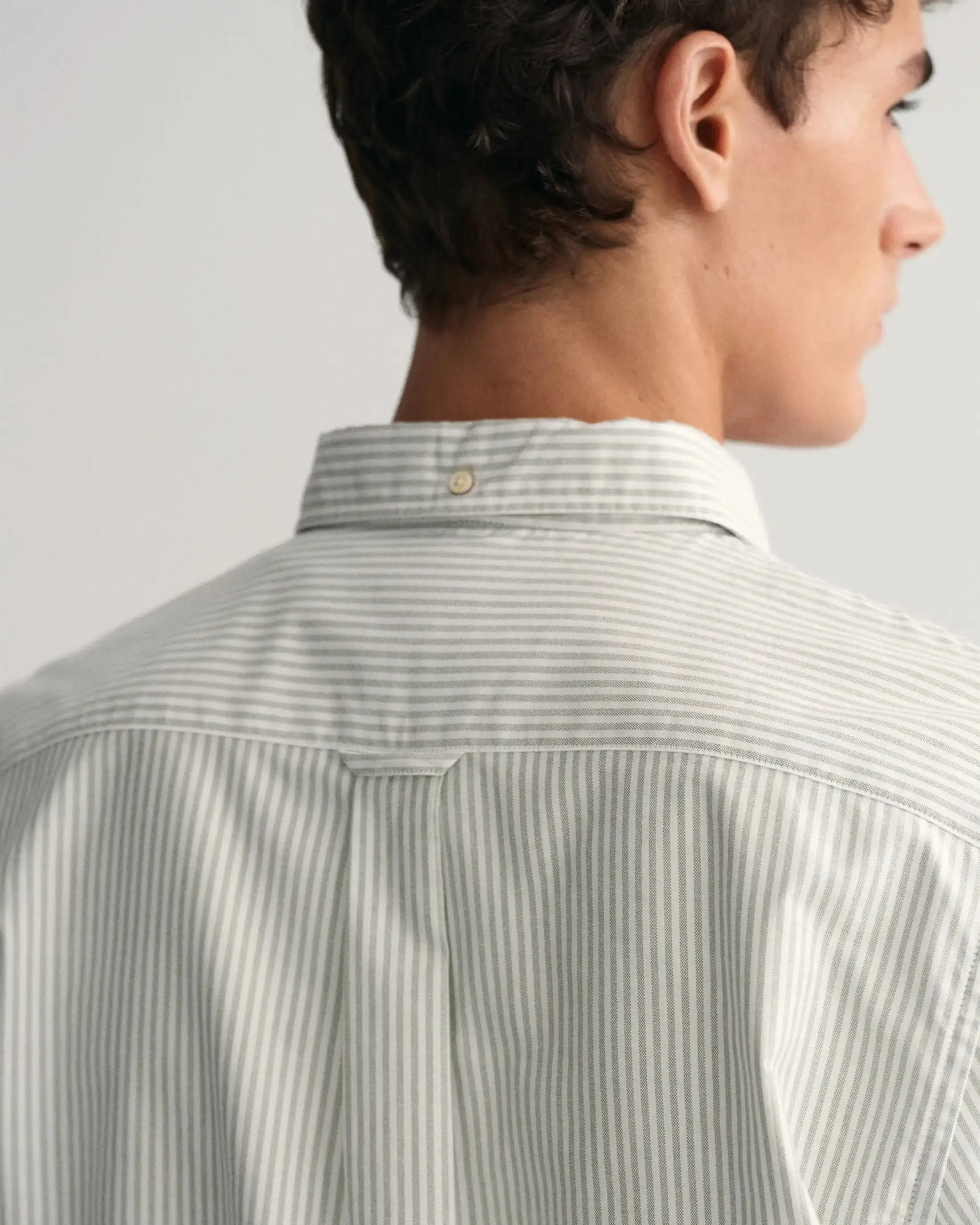 GANT Men's Shirt Regular Oxford Banker Milky Matcha