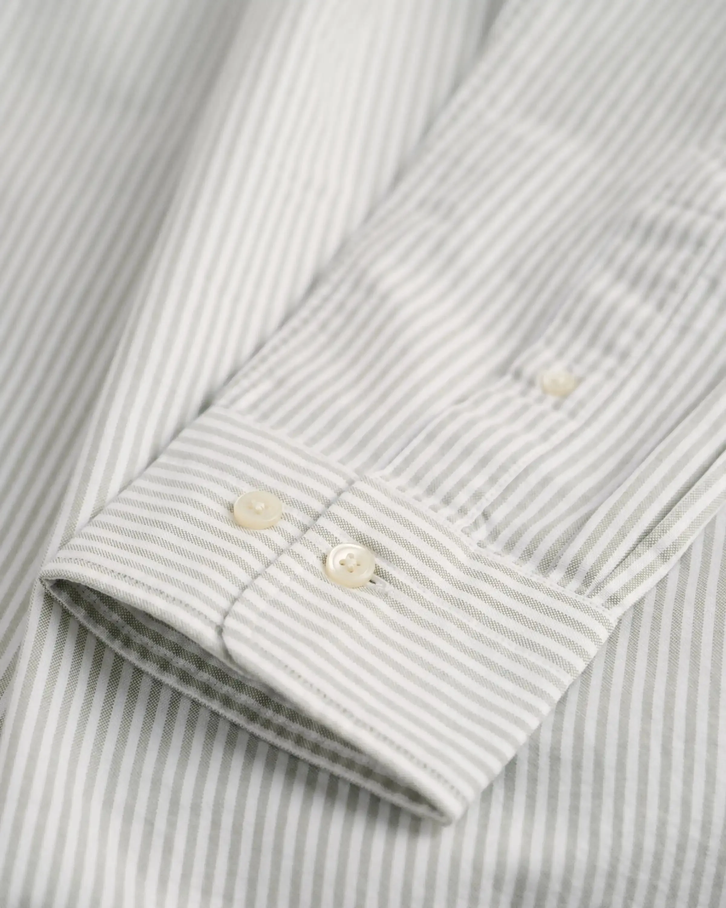 GANT Men's Shirt Regular Oxford Banker Milky Matcha