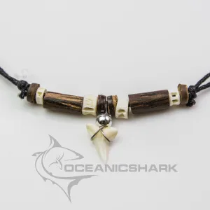 Genuine sharks tooth predator sharp fish bone  c51