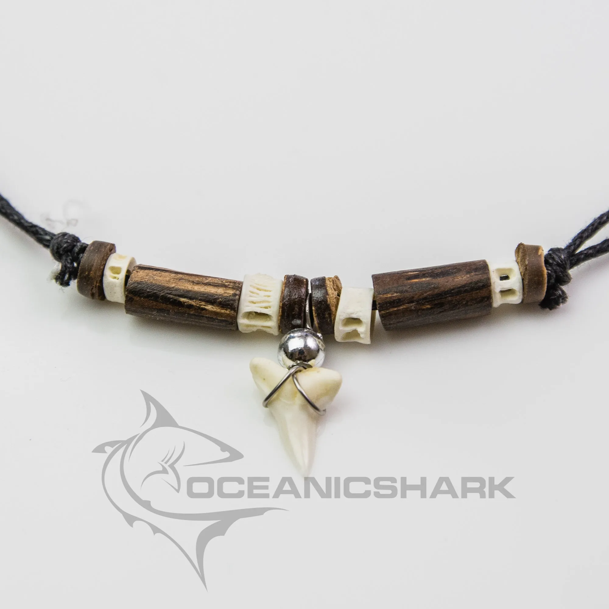 Genuine sharks tooth predator sharp fish bone  c51
