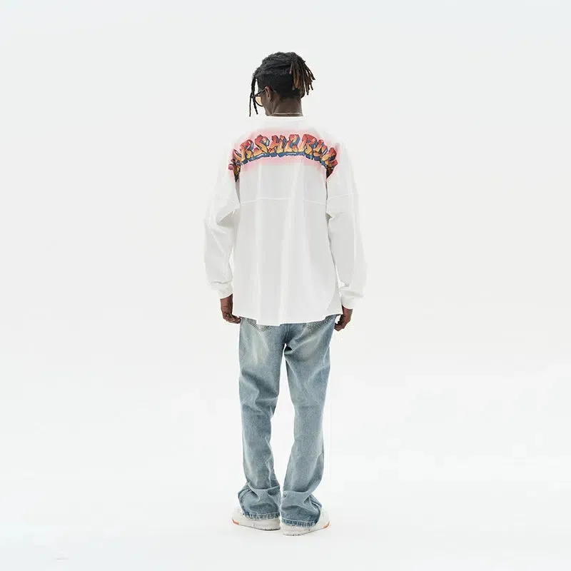 Graffiti Long-sleeved T-shirt