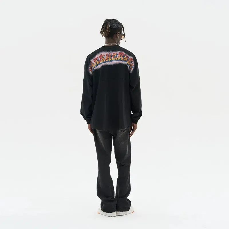 Graffiti Long-sleeved T-shirt
