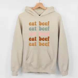 Groovy Eat Beef Hoodie (S-3XL) Unisex - Multiple Colors!