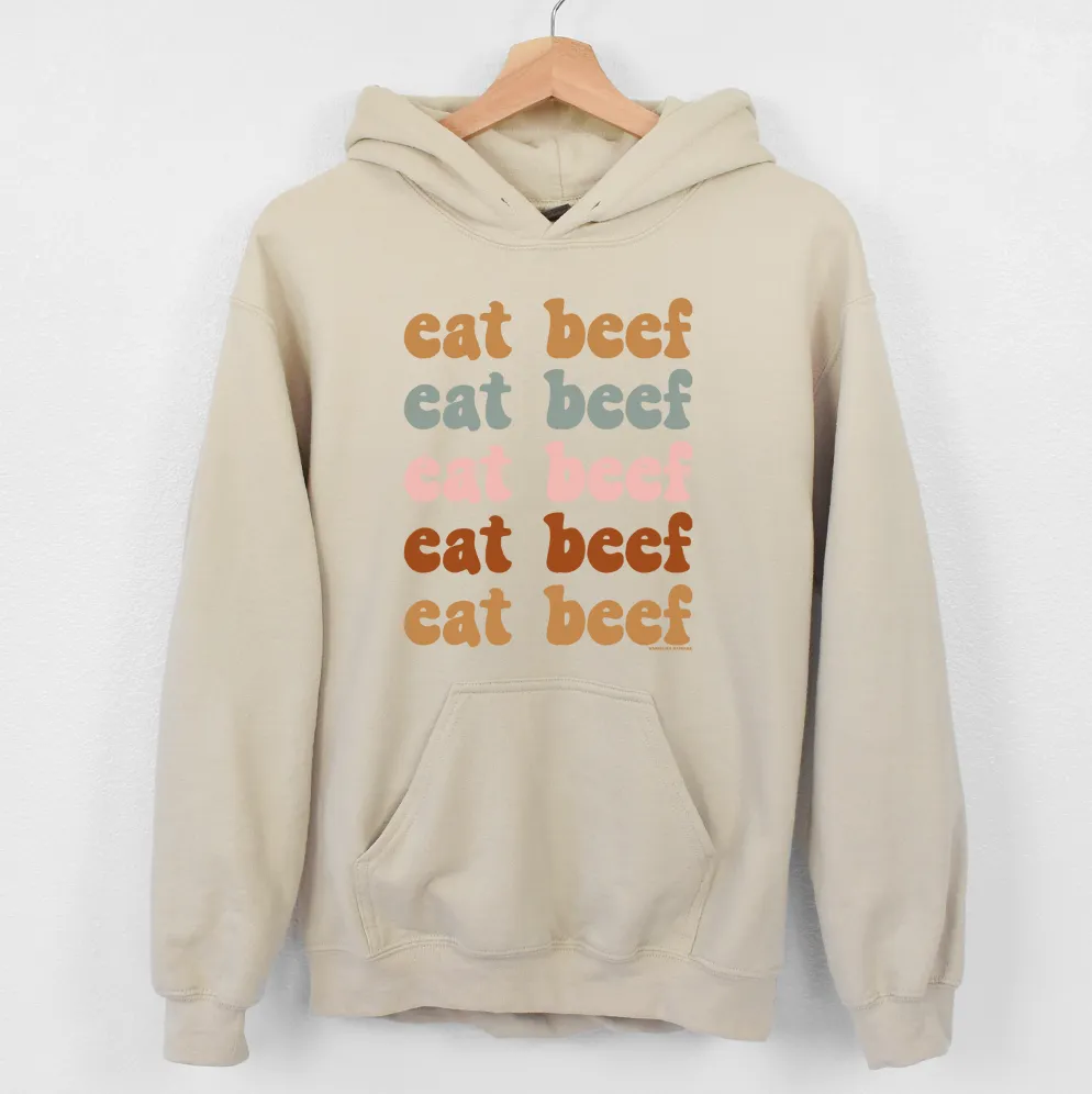 Groovy Eat Beef Hoodie (S-3XL) Unisex - Multiple Colors!
