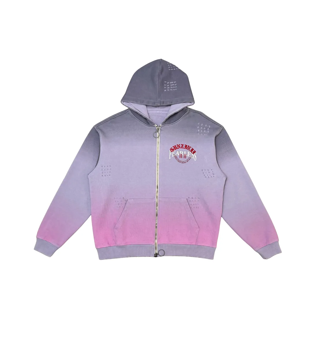 Gunzinii FEARLESS HOODIE (DUST PURPLE)
