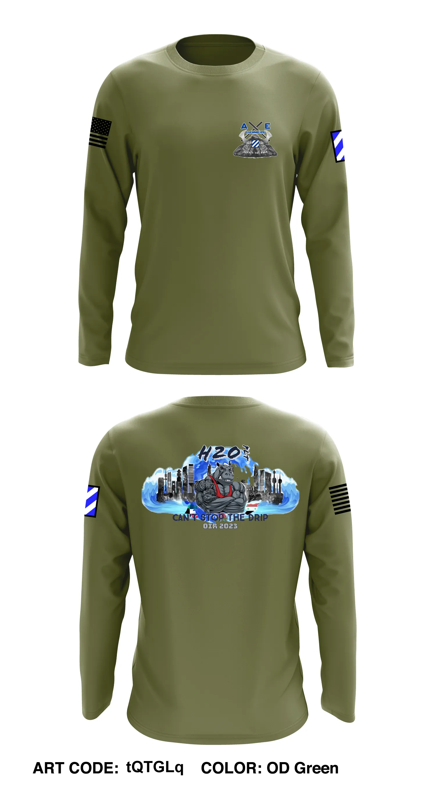 H2O PLT, A CO Core Men's LS Performance Tee - tQTGLq