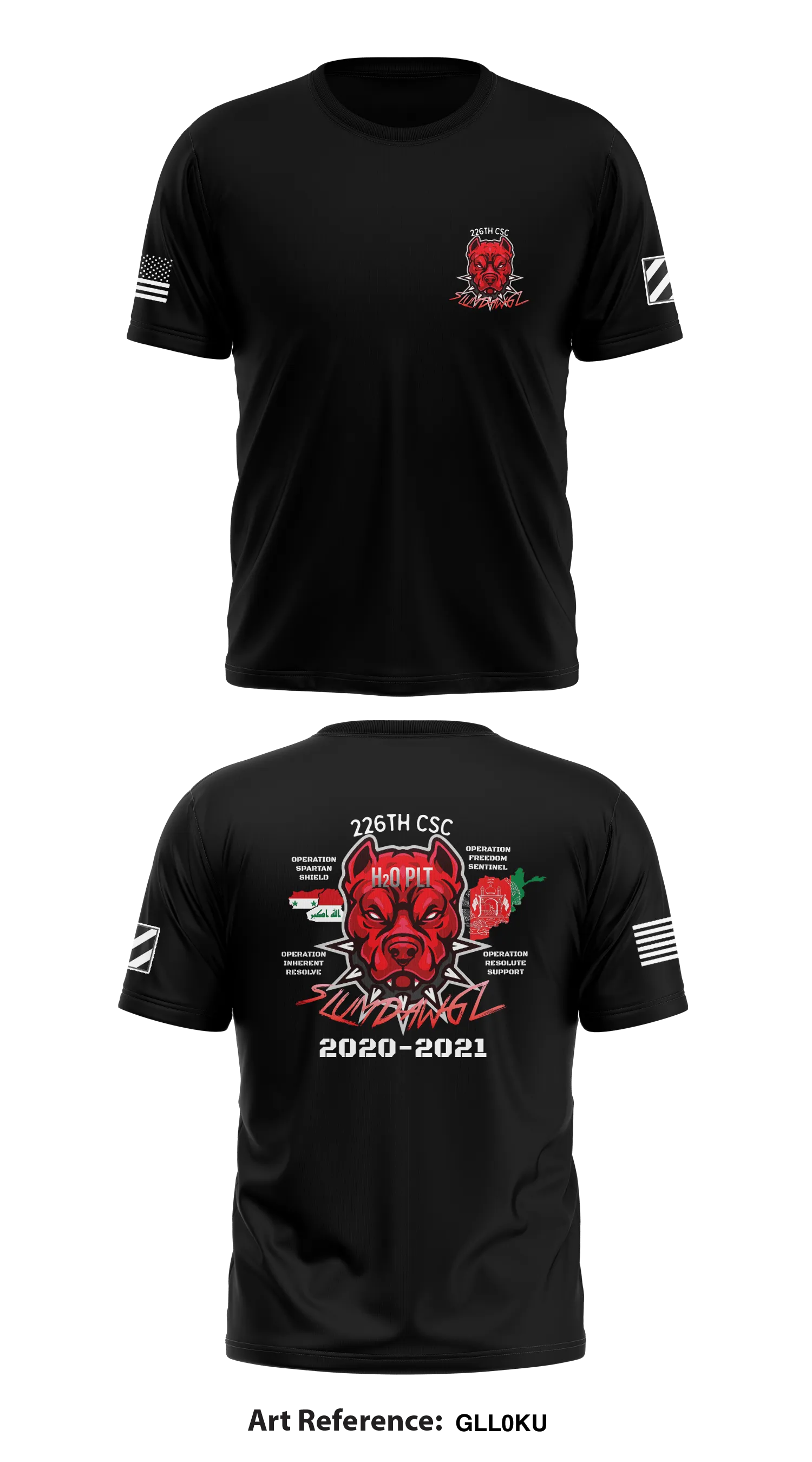 H2O PLT/226th Store 1 Core Men's SS Performance Tee - Gll0kU