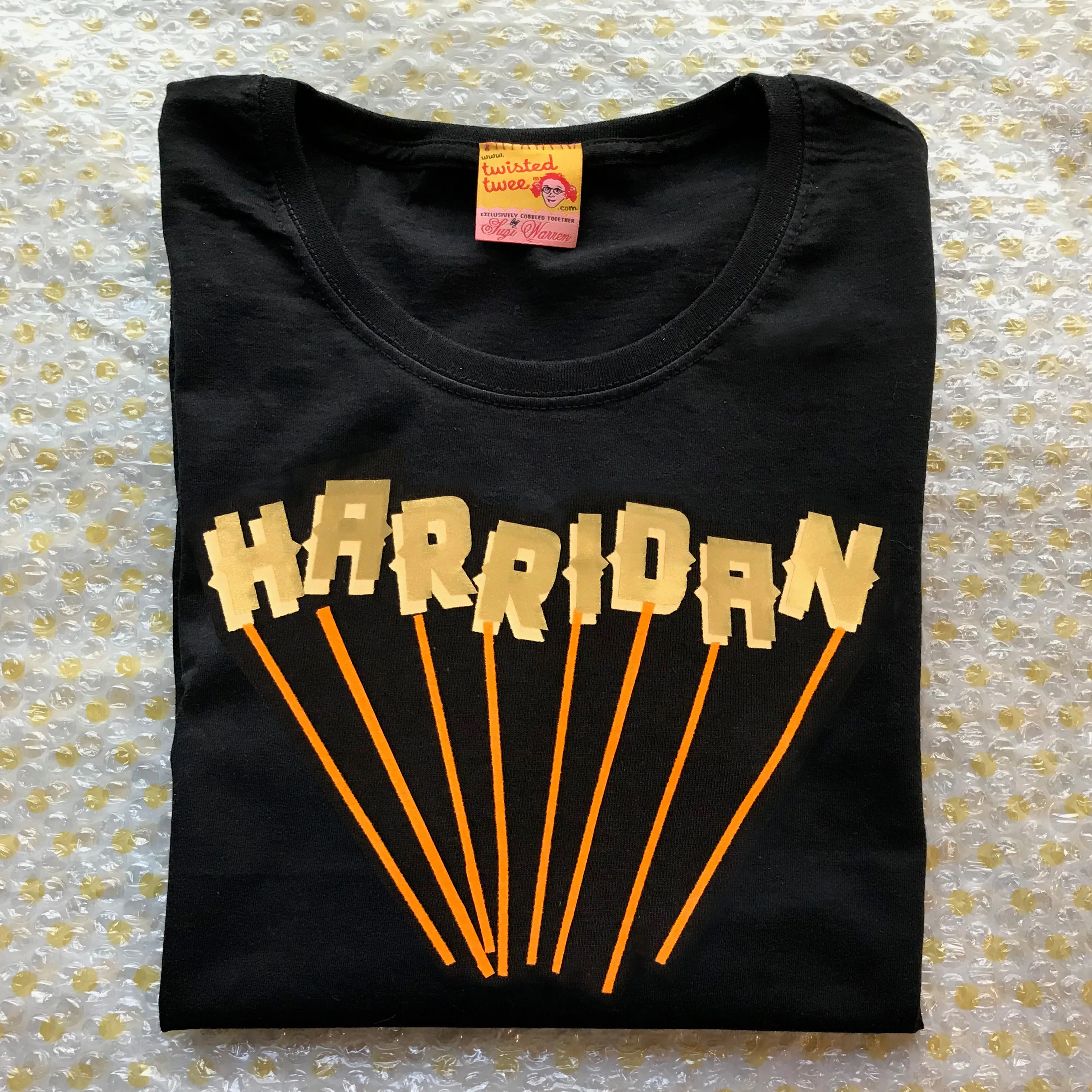 Harridan slogan ladies t shirt for inspiring older women
