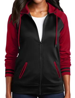 Hays Highstepper Sport Wick Varsity Fleece Full Zip Hooded Jacket Ladies