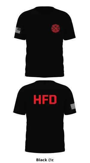 Helmetta Fire Department  Store 1 Core Men's SS Performance Tee - (!c