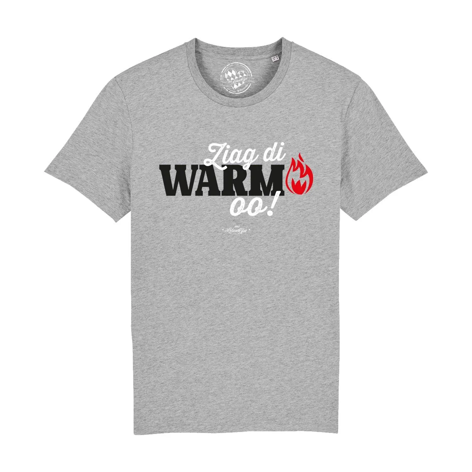 Herren T-Shirt "Ziag di warm oo!"