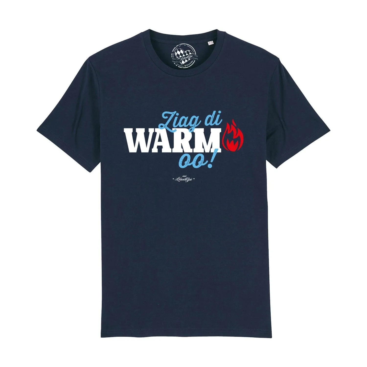 Herren T-Shirt "Ziag di warm oo!"