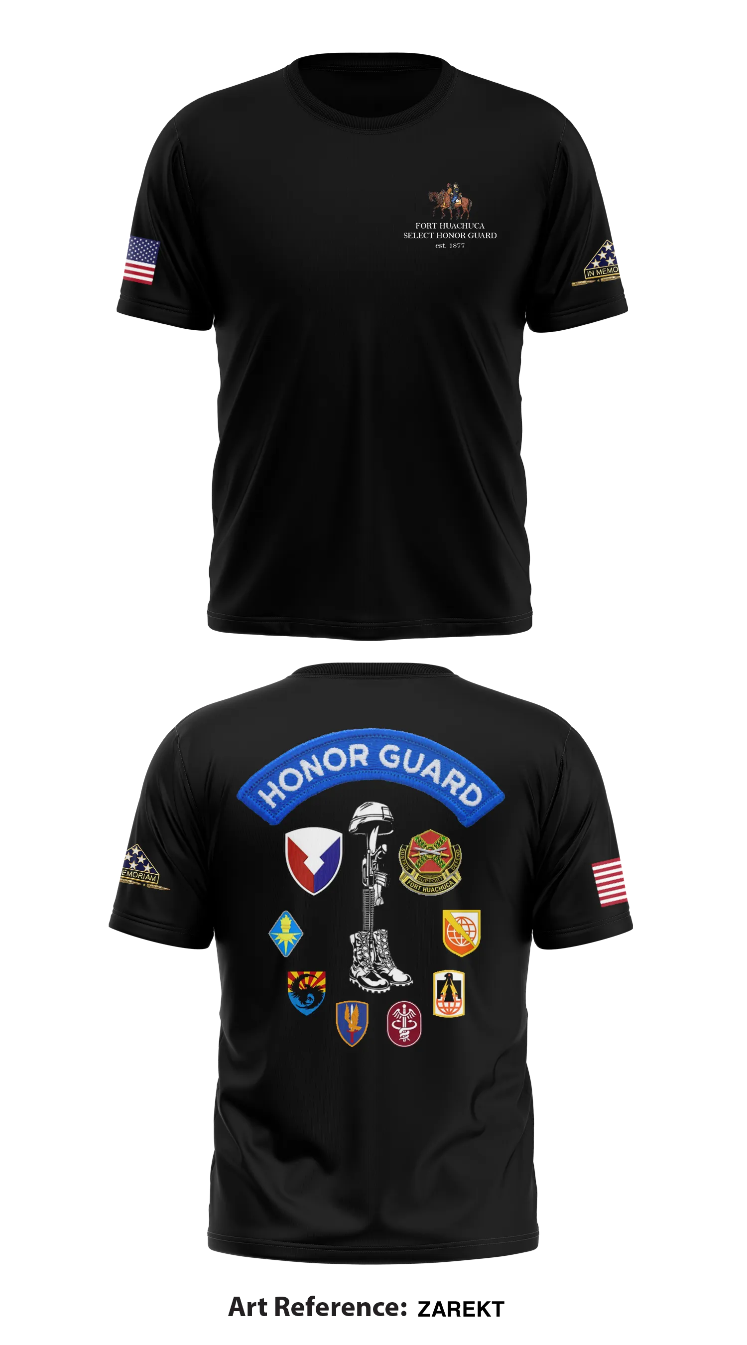 HHC, USAG Ft Huachuca Store 1 Core Men's SS Performance Tee - ZArEKT