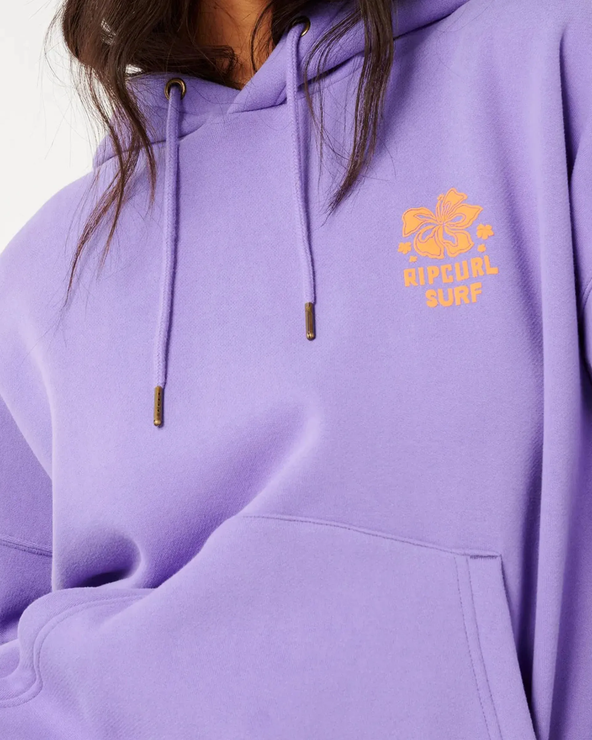 Hibiscus Heritage Hoodie - Purple