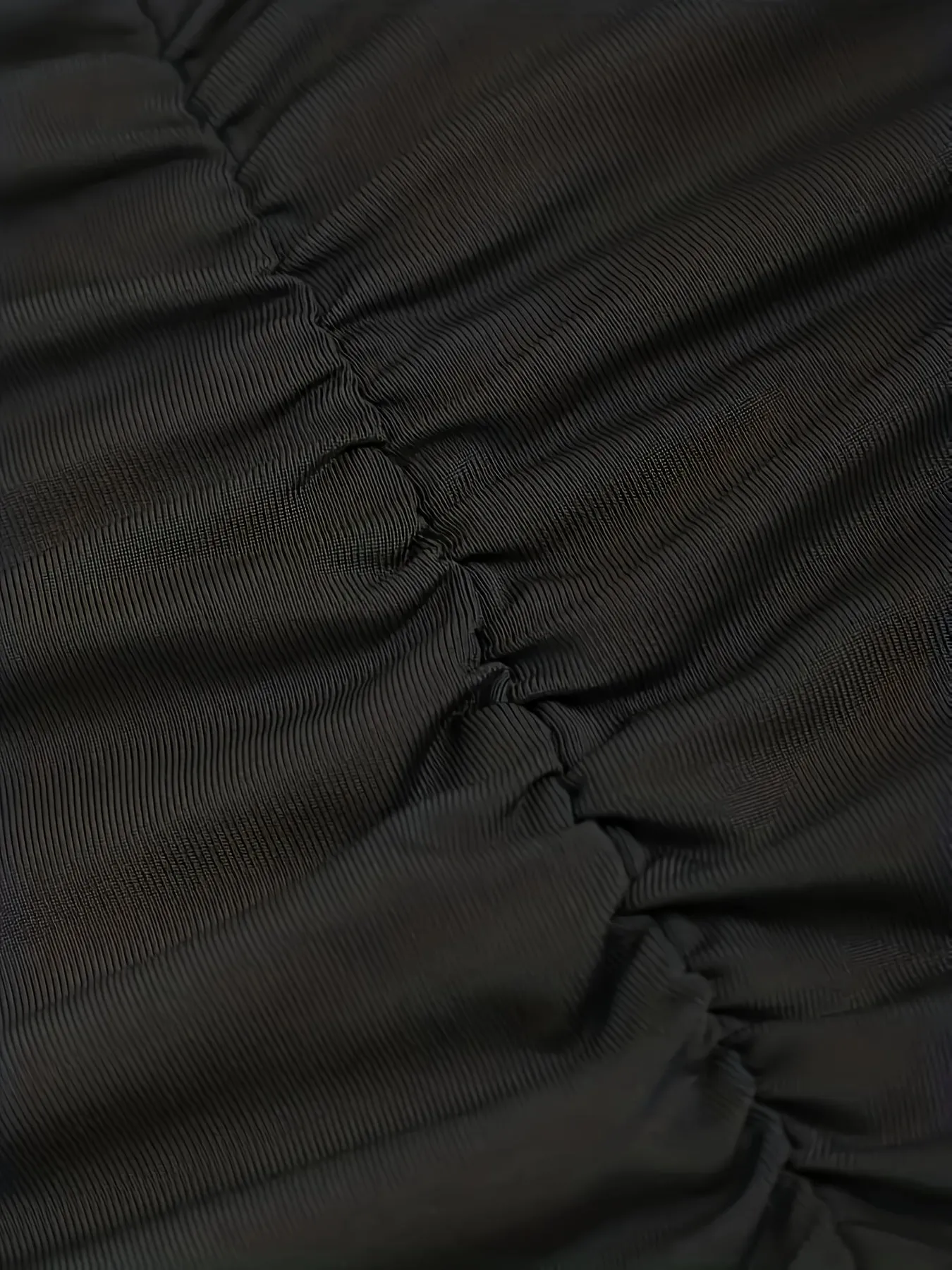 High Waist Mermaid Hem Skirts, Elegant Slim Ruched Maxi Skirts, Women's Clothing
