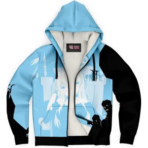 Hikari sama Waifu anime girl Sherpa Jacket Hoodie