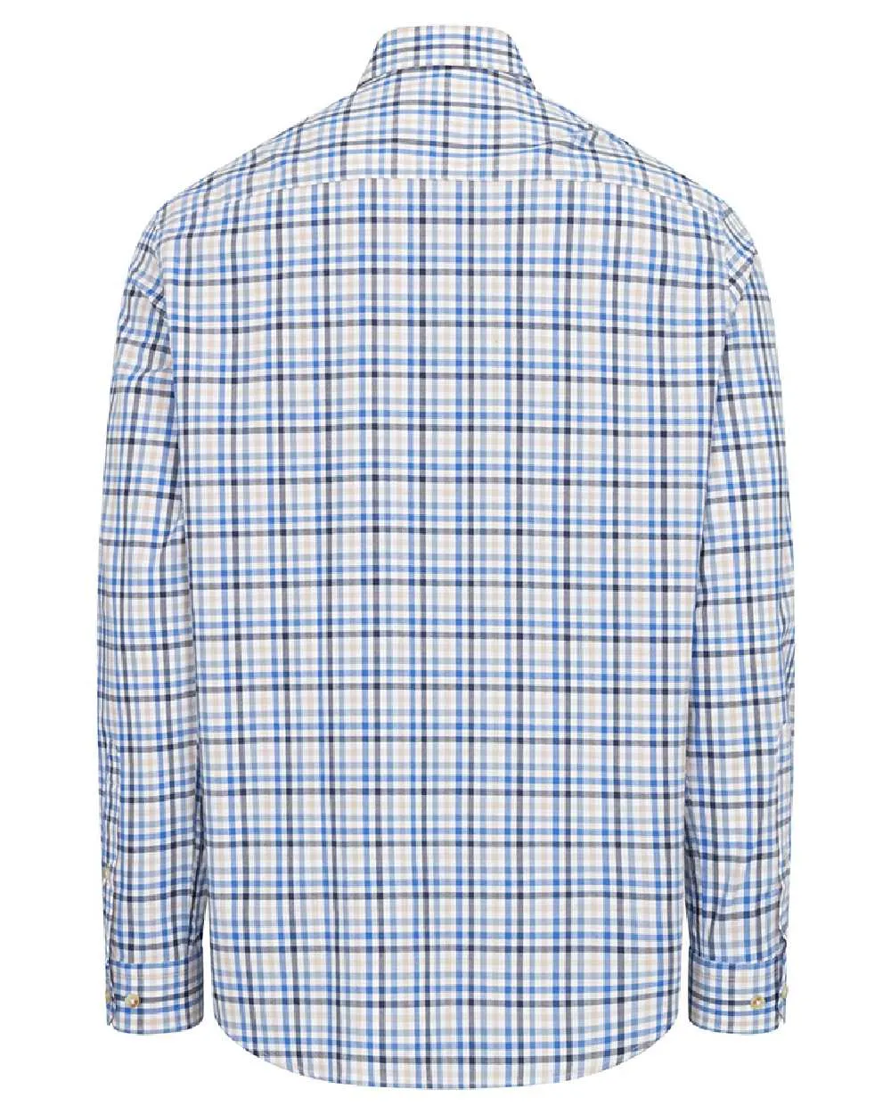 Hoggs of Fife Garvock Cotton Twill Herringbone Check Shirt