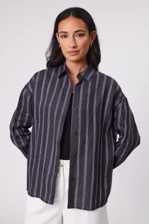 Holiday Shirt - Ink Stripe