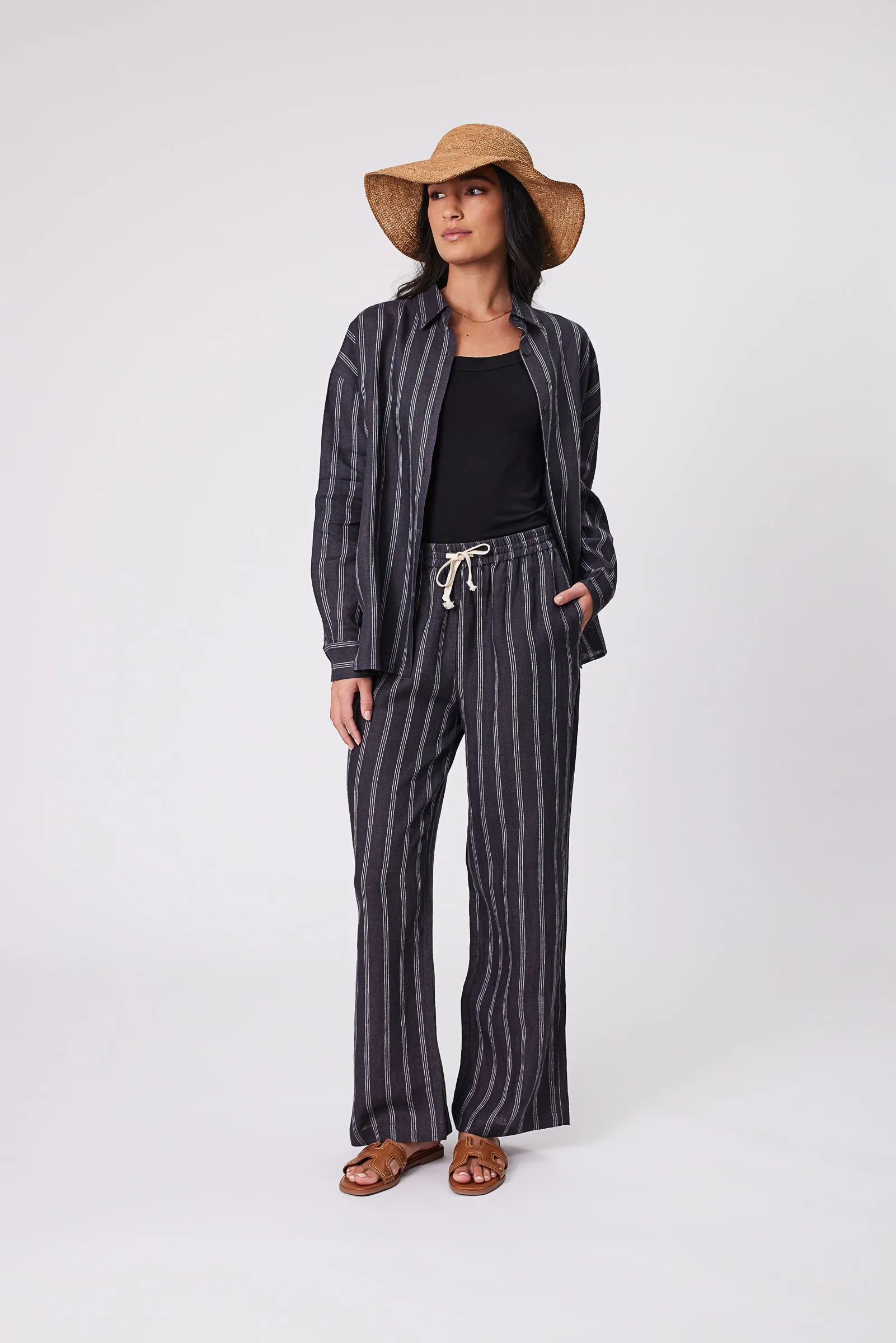 Holiday Shirt - Ink Stripe