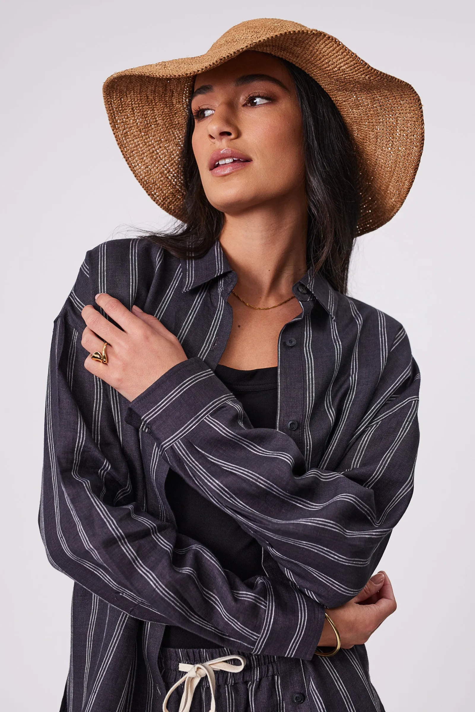 Holiday Shirt - Ink Stripe