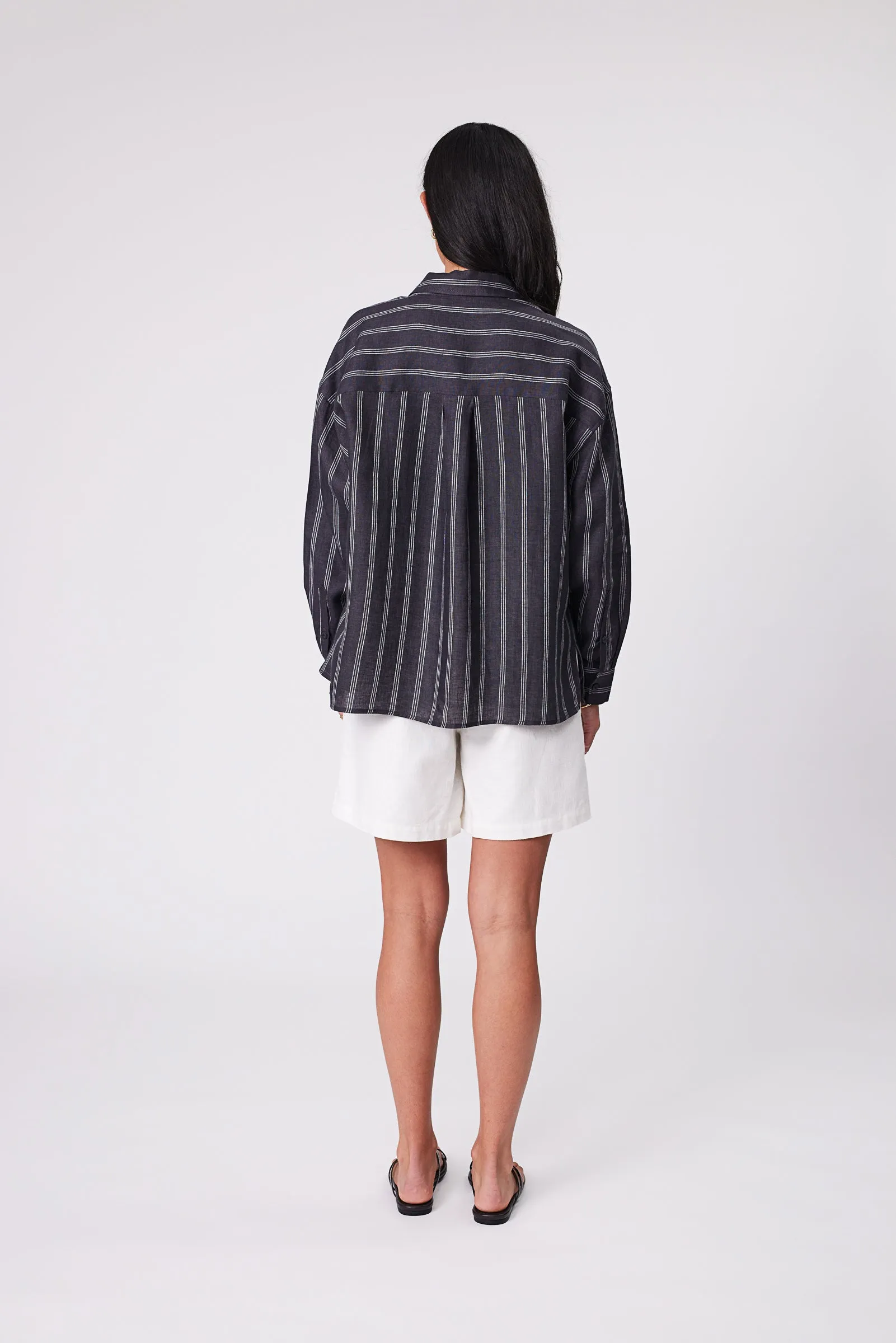 Holiday Shirt - Ink Stripe