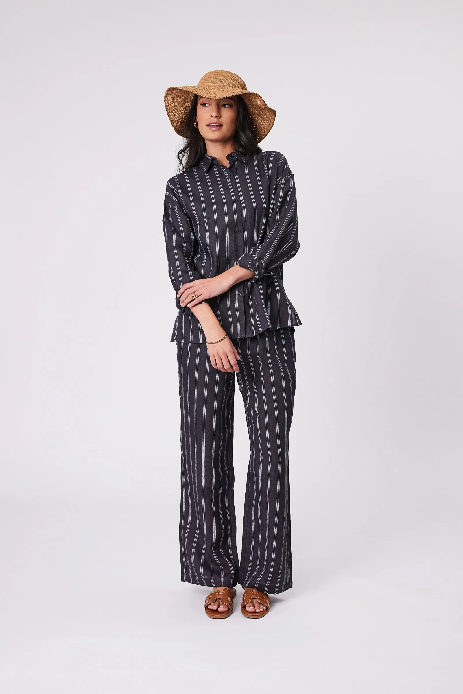 Holiday Shirt - Ink Stripe