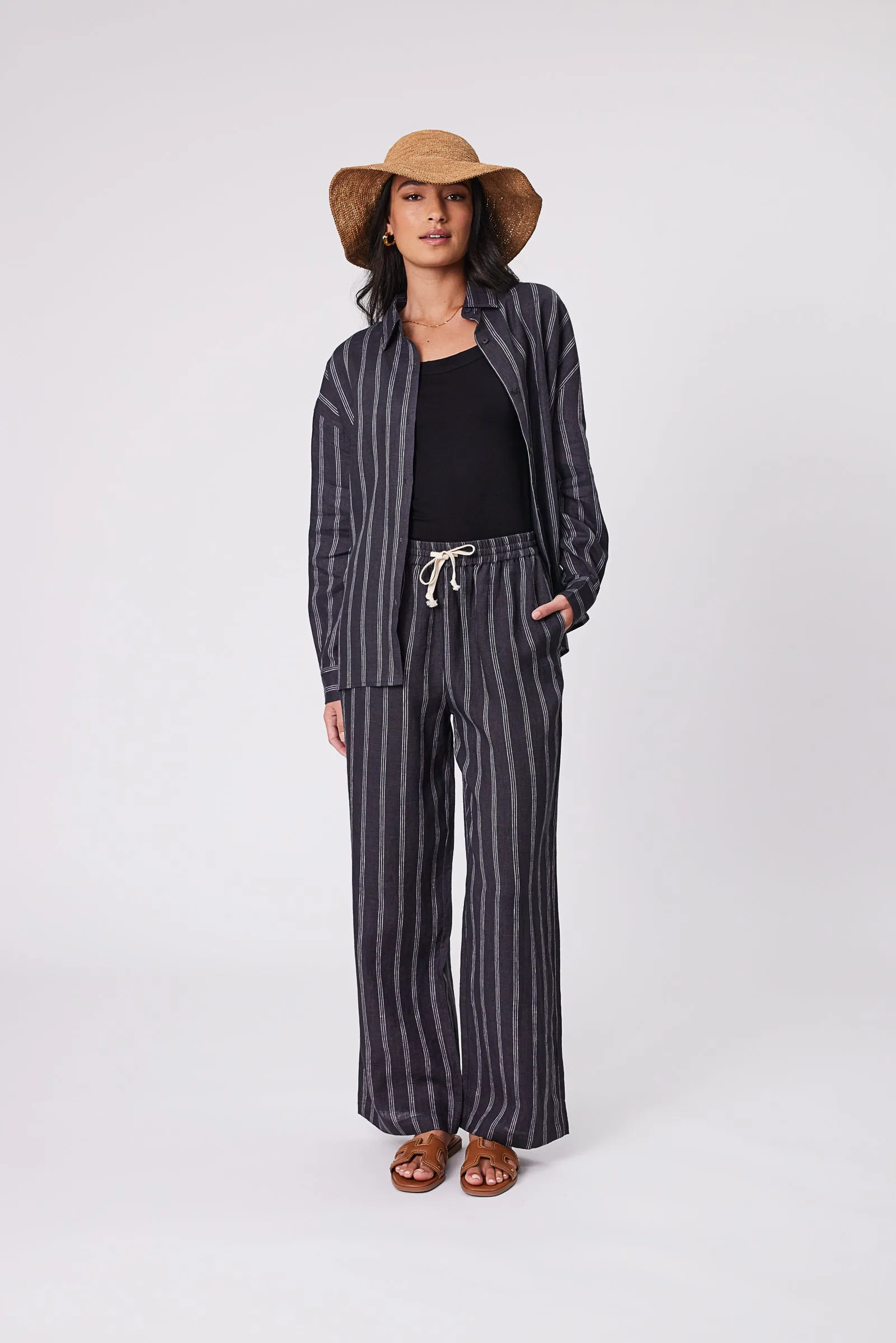 Holiday Shirt - Ink Stripe