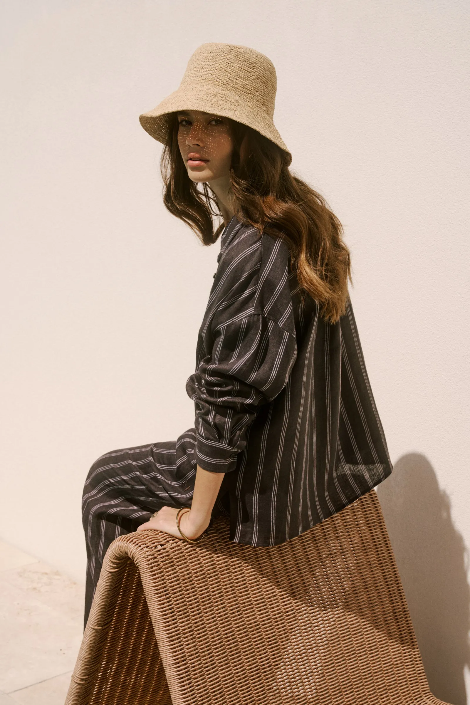 Holiday Shirt - Ink Stripe