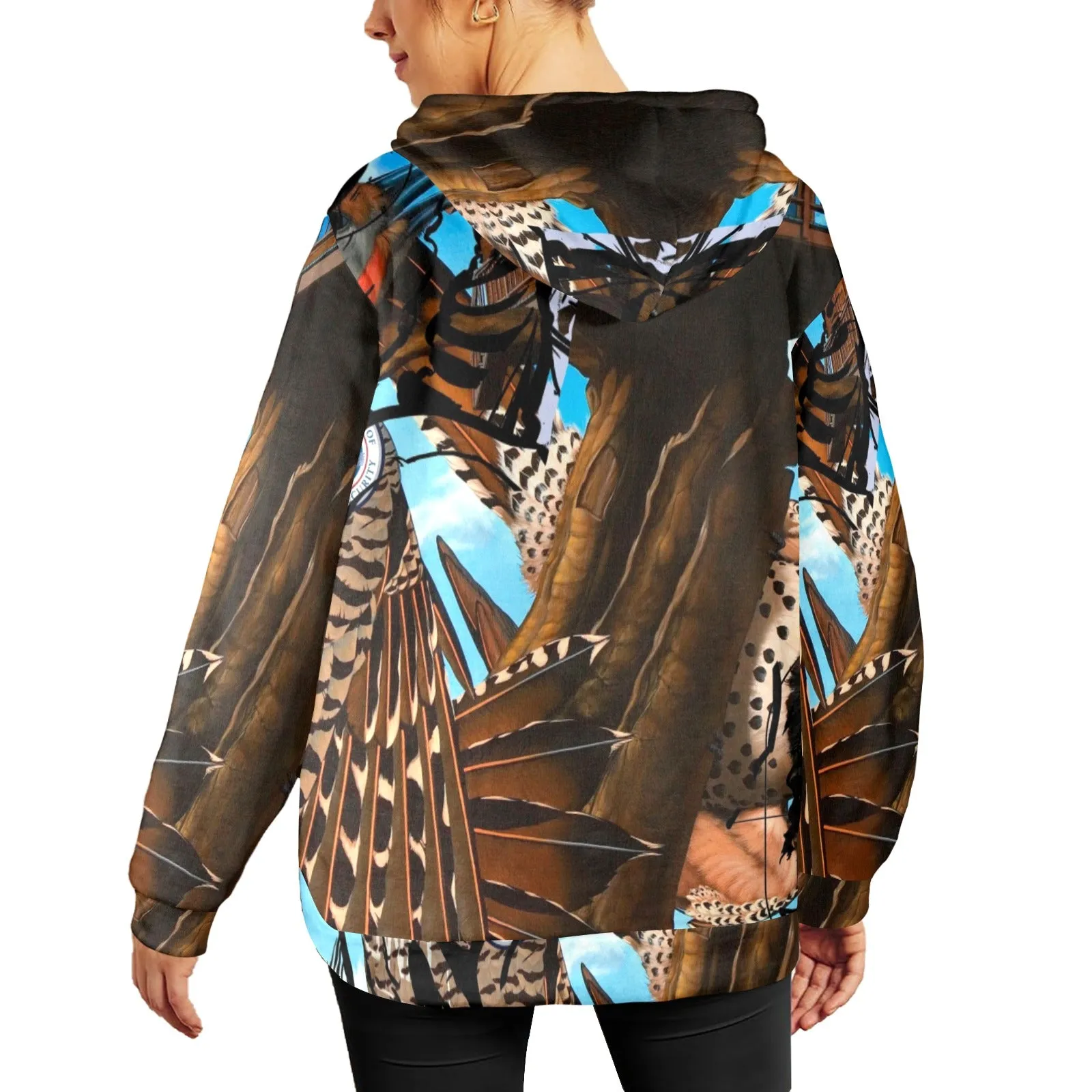 Home Invasion Women's Flannel Hoodie