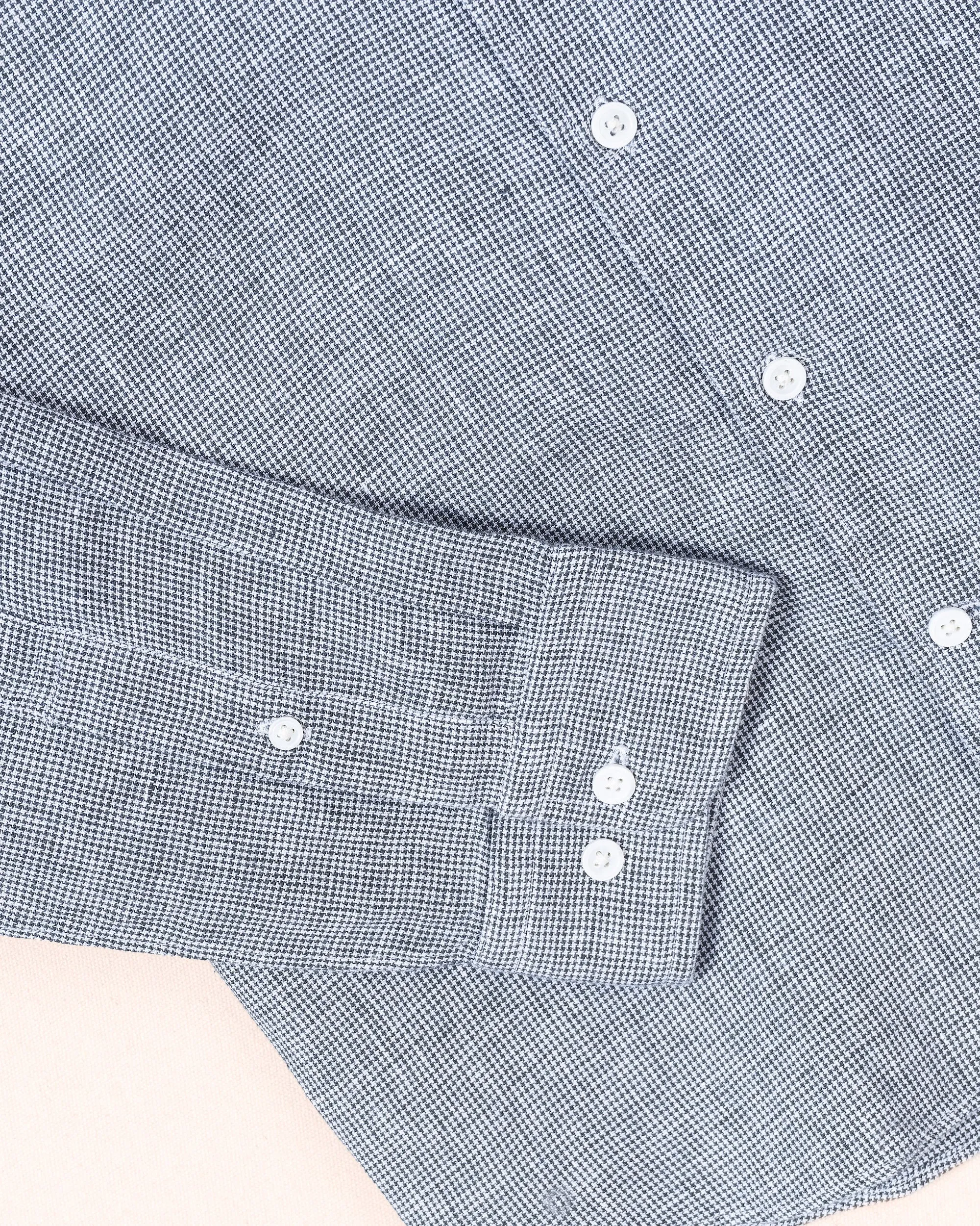 Houndstooth Linen Shirts