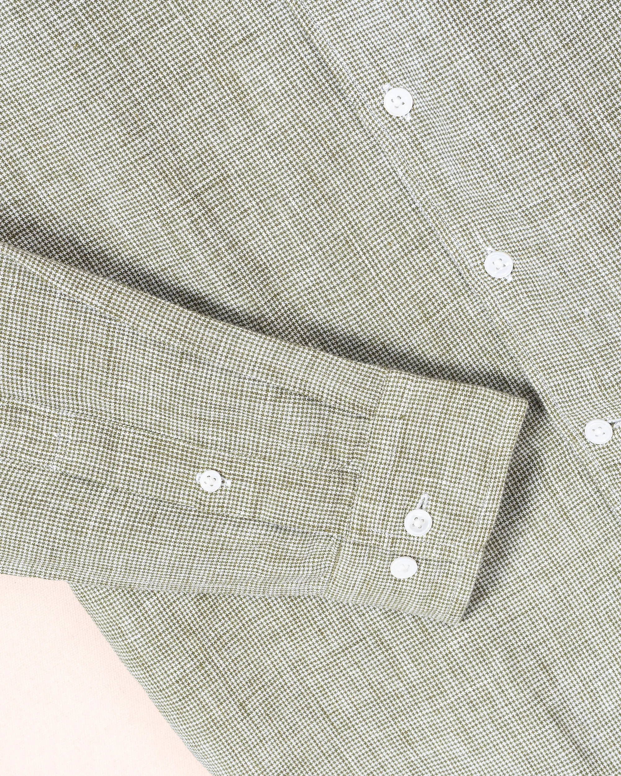 Houndstooth Linen Shirts