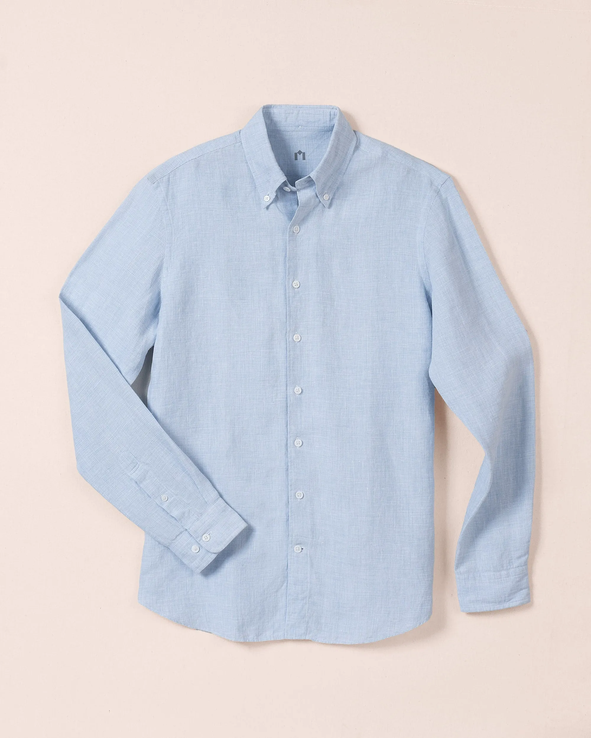 Houndstooth Linen Shirts