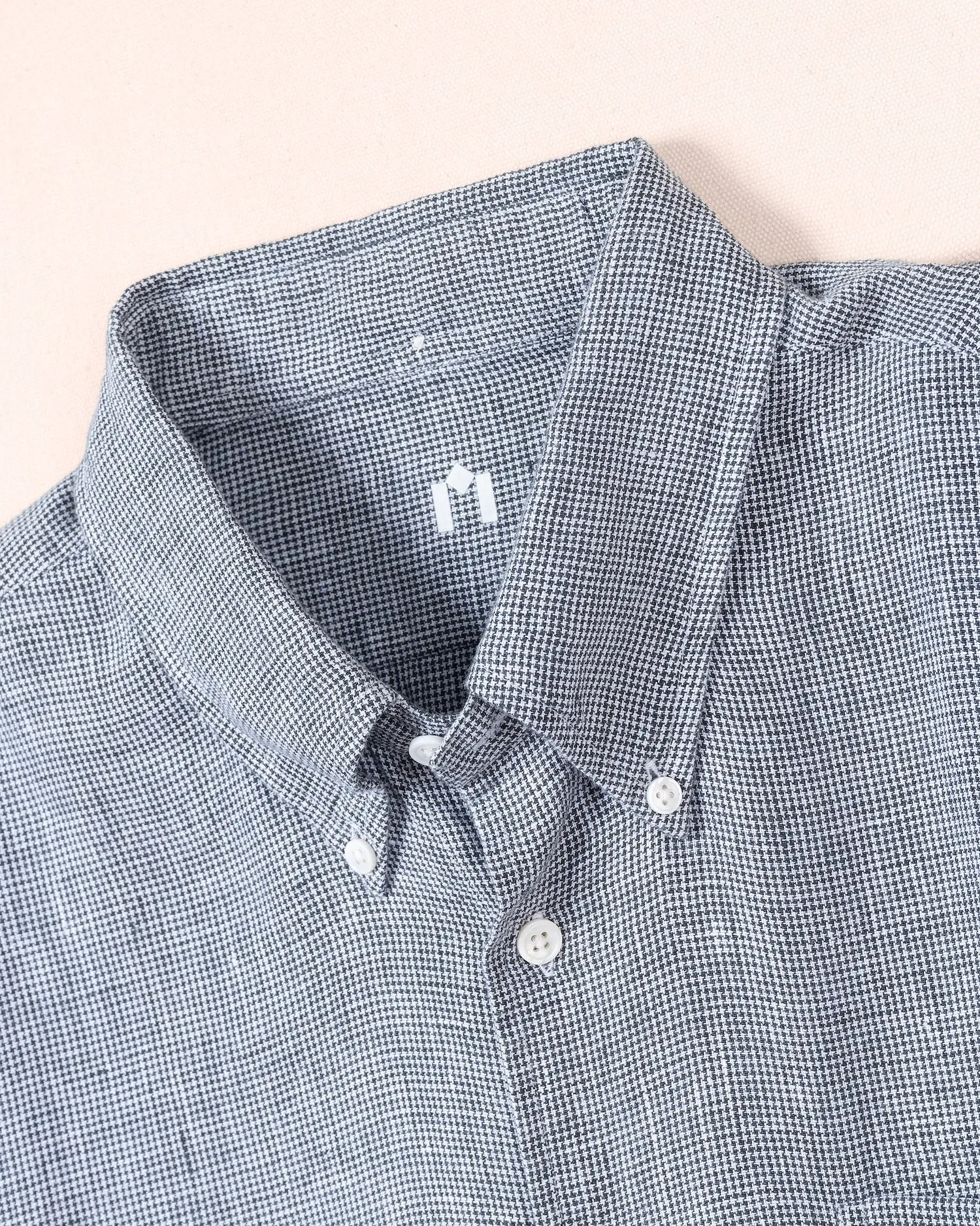 Houndstooth Linen Shirts