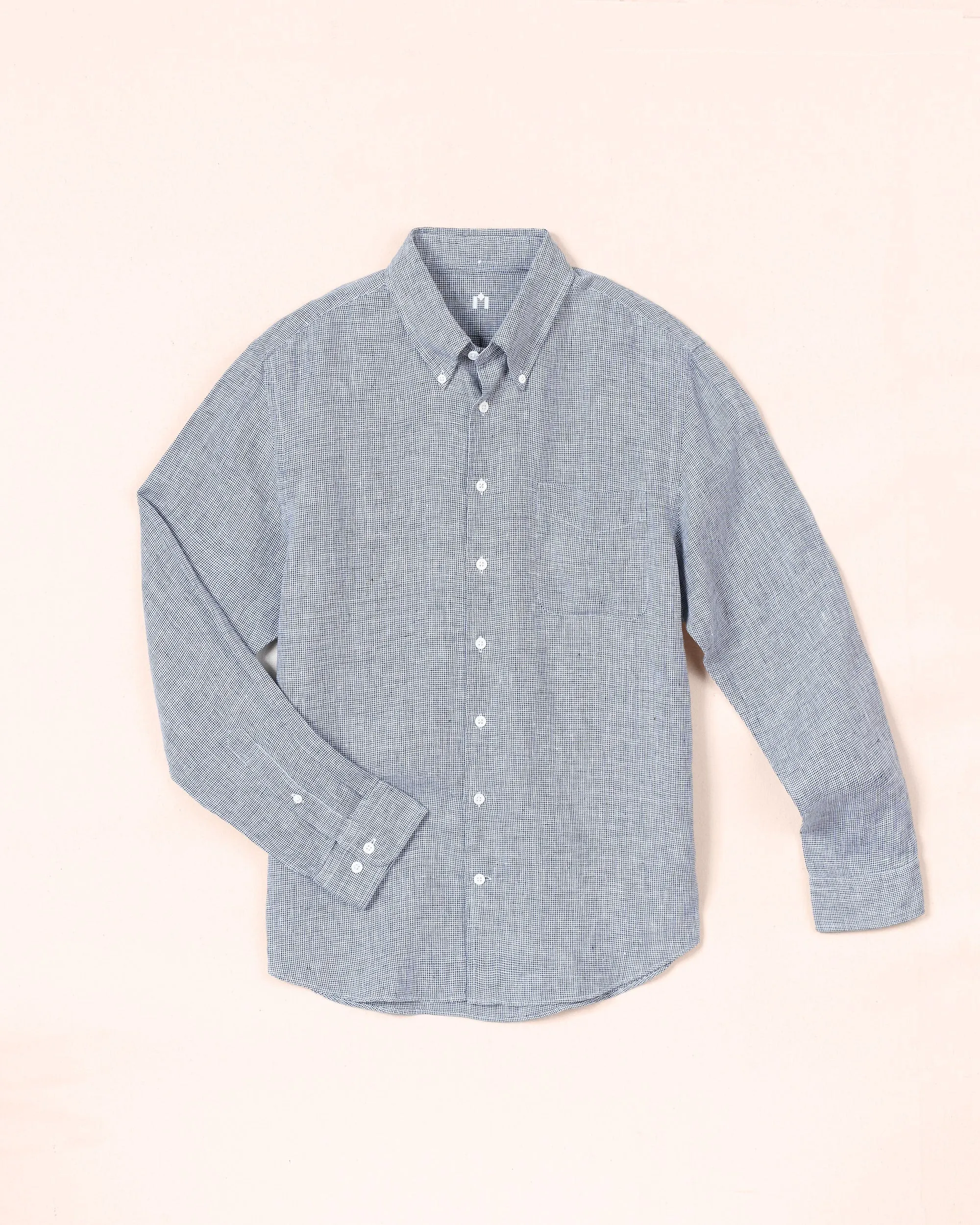 Houndstooth Linen Shirts