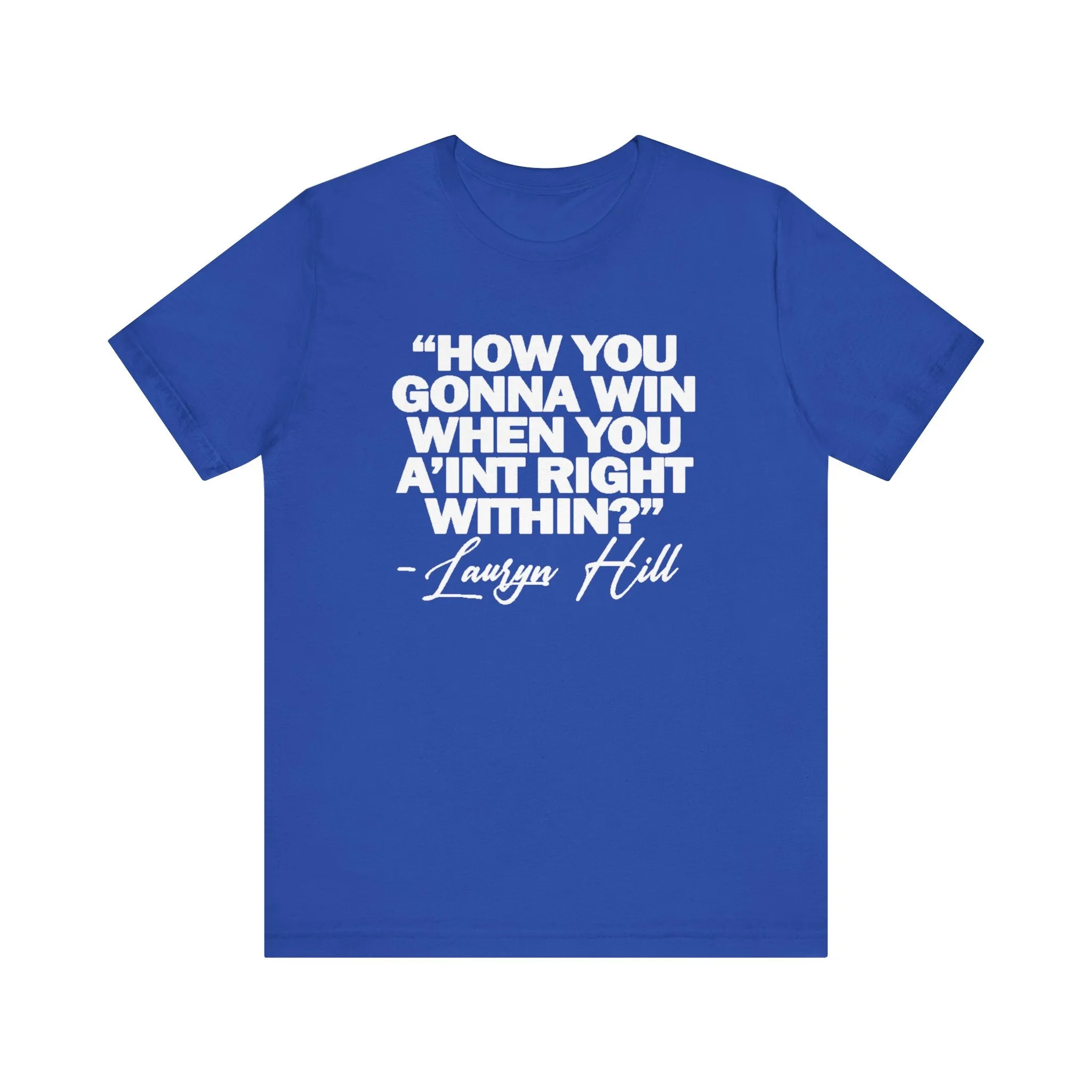 How You Gonna Win: Kings' Jersey Short Sleeve Tee