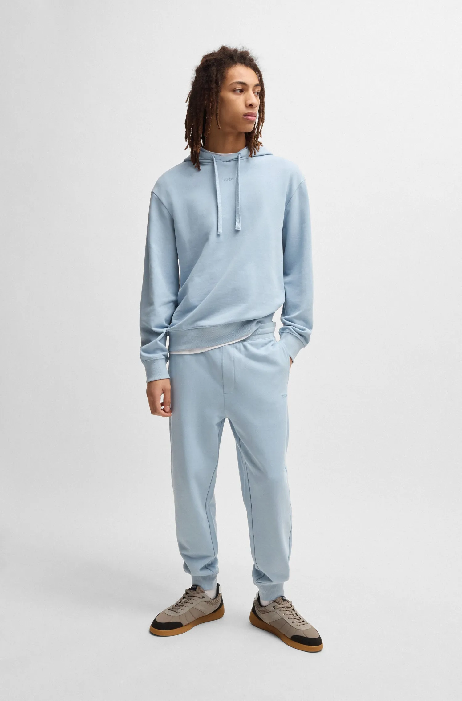 HUGO Hoodies Relaxed Fit in Cotton - DAPO 10231445 01-50486478
