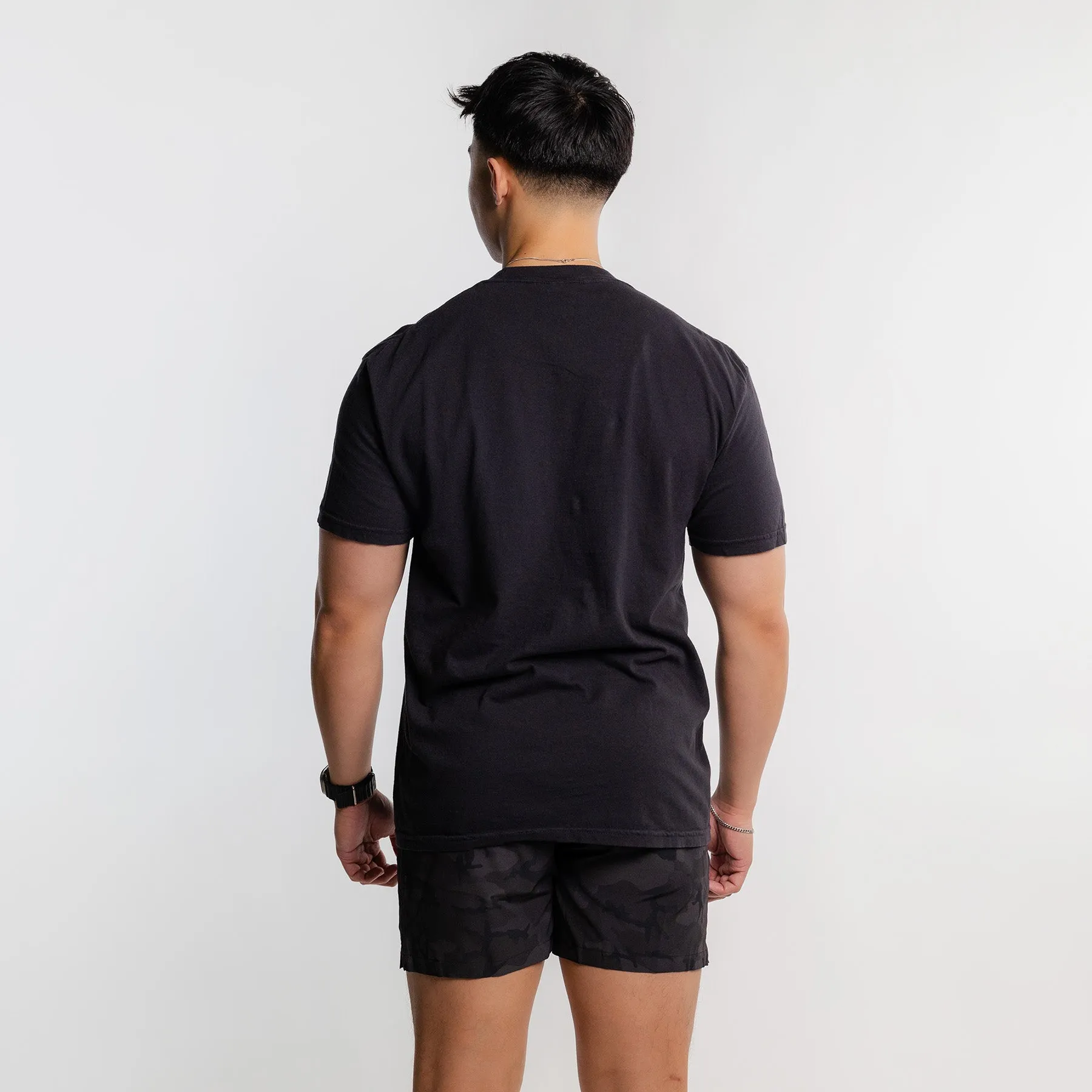 HWPO - STATEMENT T-SHIRT 2.0 - BLACK/WHITE