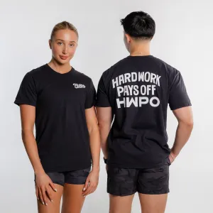 HWPO - STATEMENT T-SHIRT - BLACK/WHITE