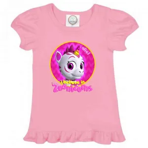 I Believe In Zoonicorns, Aliel, Ruffle Girl's Tee