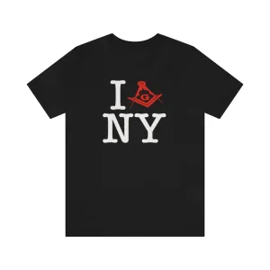 I /G\ NY (white t-shirt)