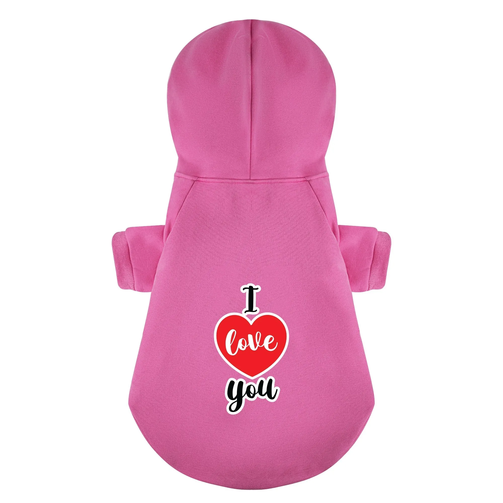 I love you and I love me more - Matching French Bulldog Hoodies – Stylish, Cozy & Personalized!