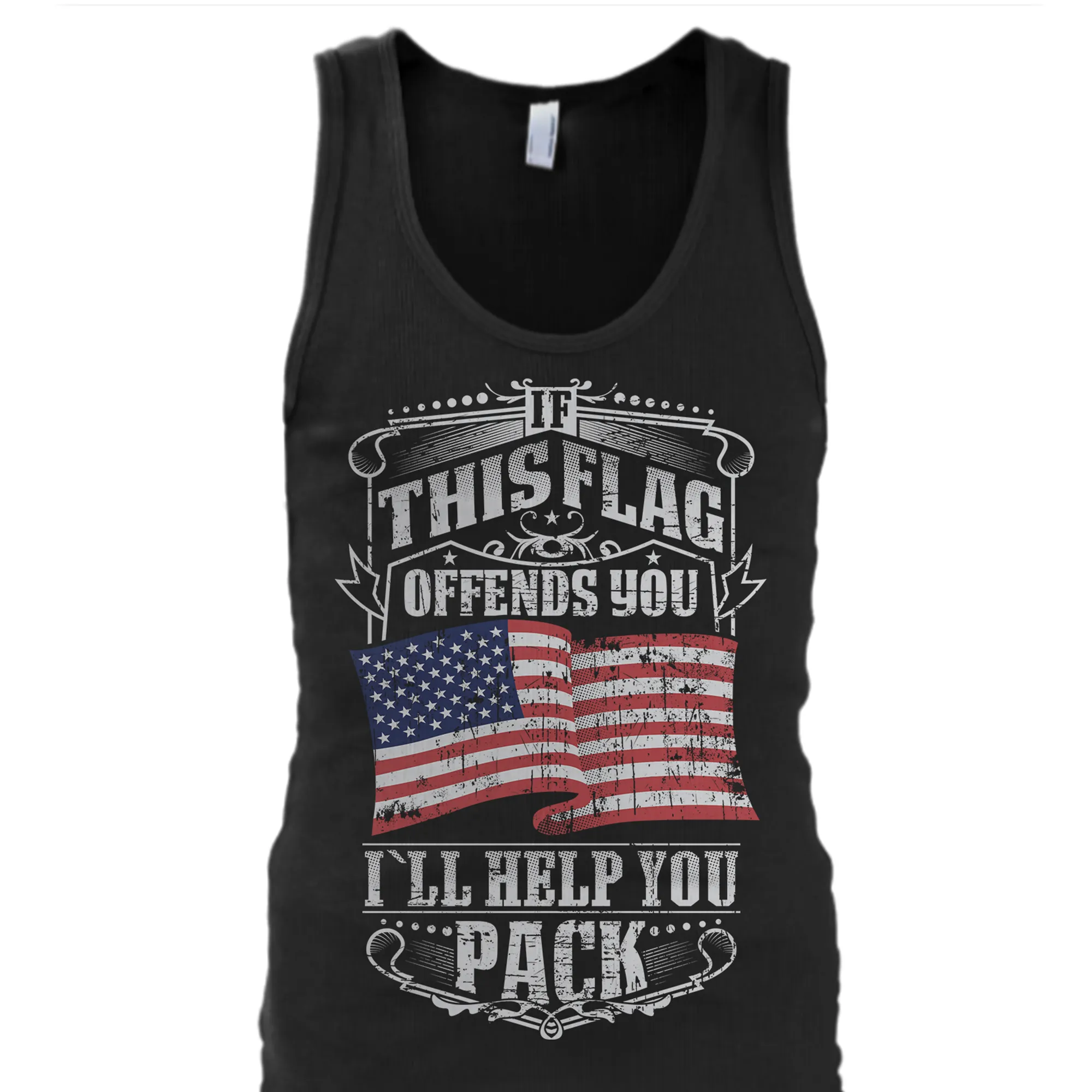 If This Flag Offends You I'll Help You Pack Shirt