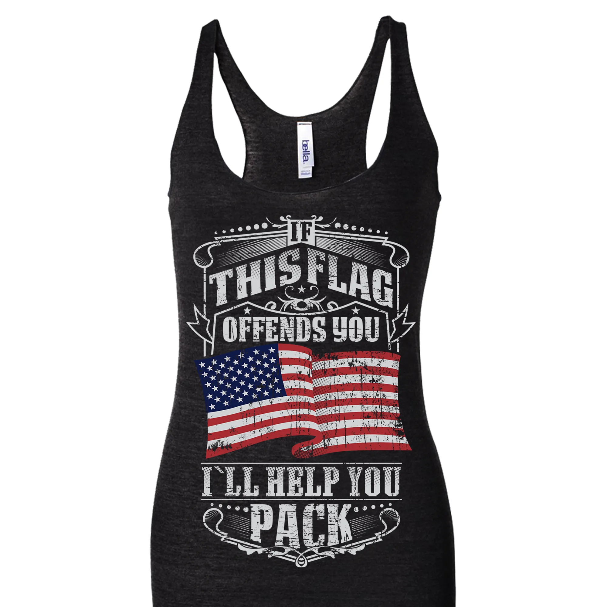If This Flag Offends You I'll Help You Pack Shirt