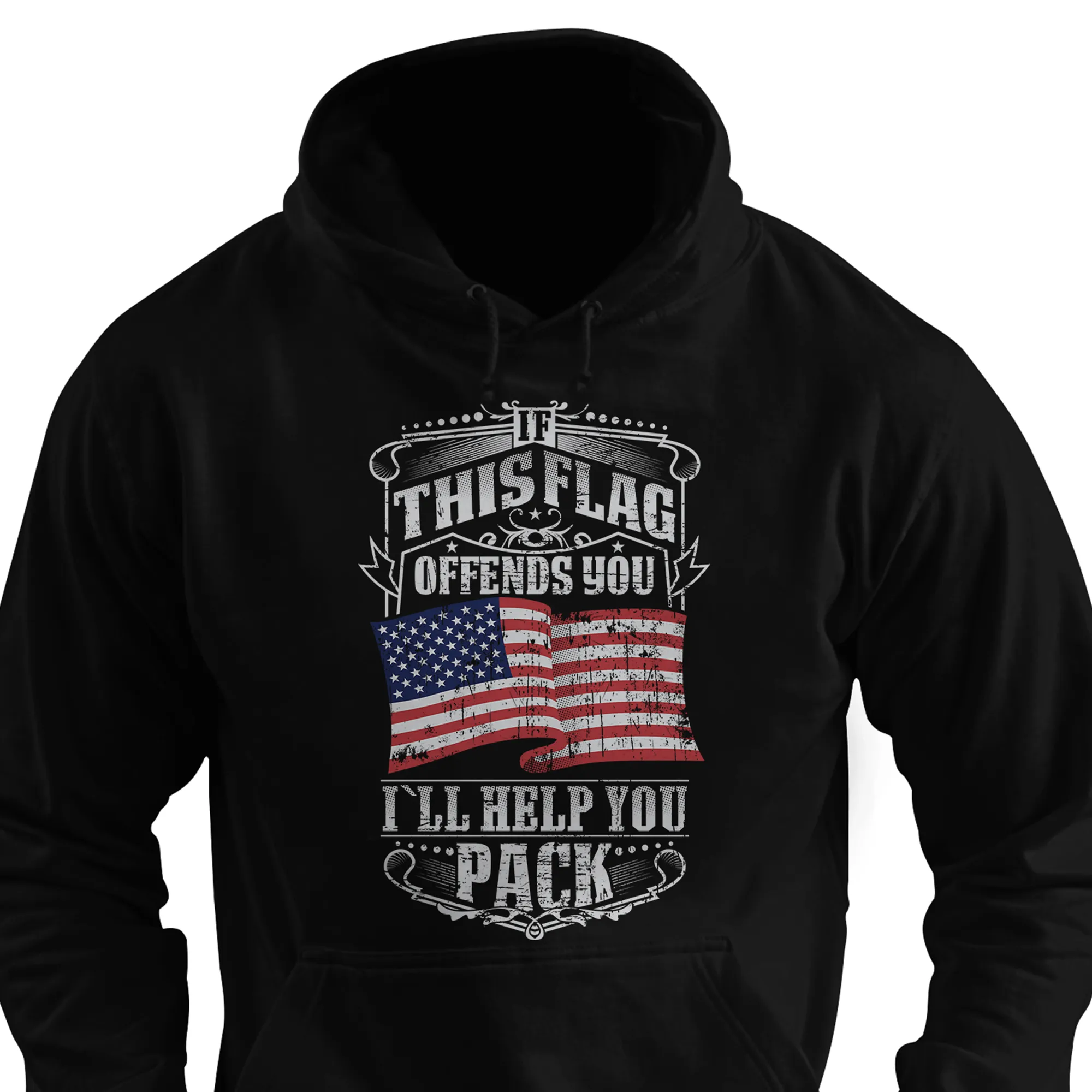 If This Flag Offends You I'll Help You Pack Shirt