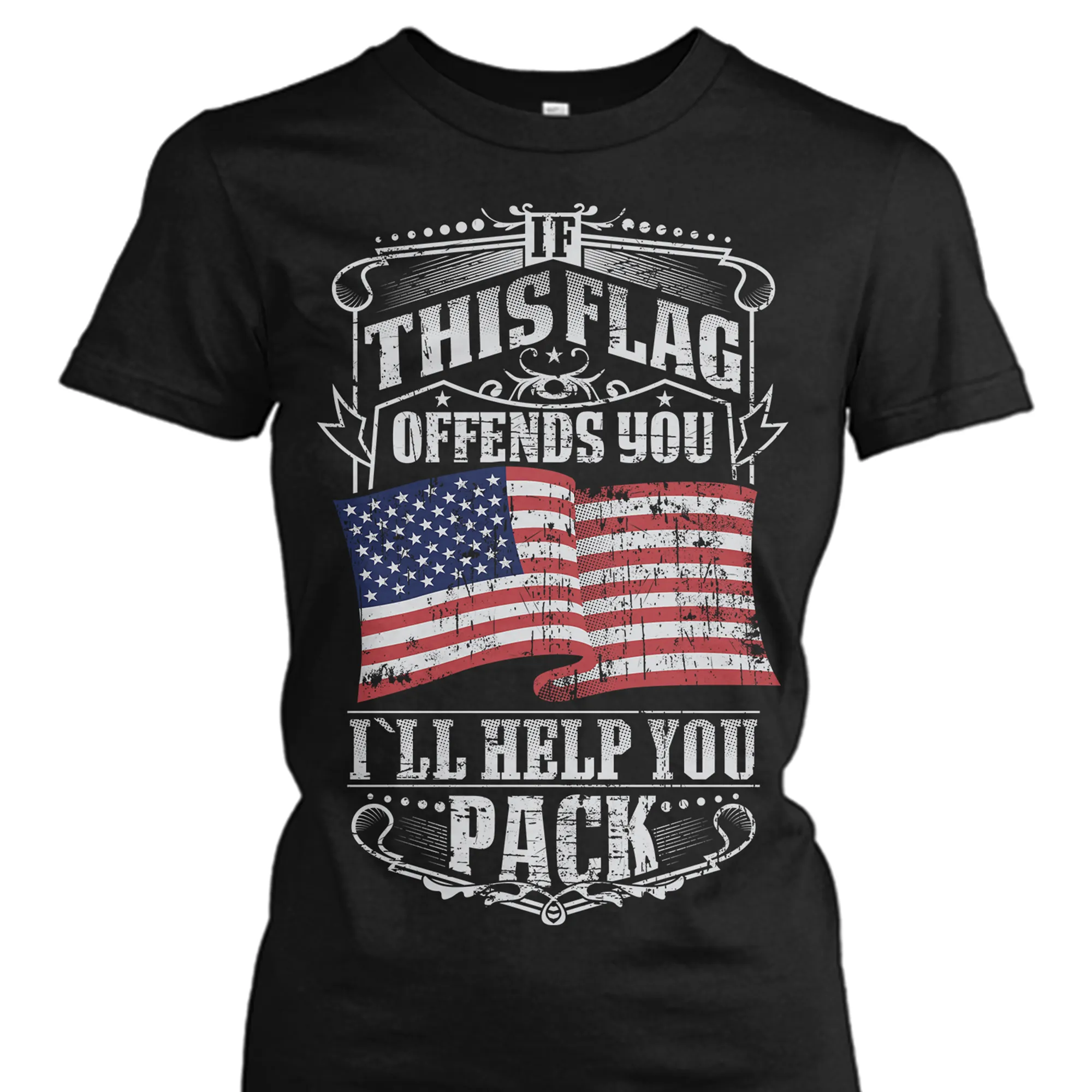 If This Flag Offends You I'll Help You Pack Shirt