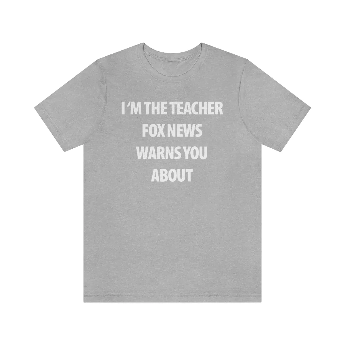 I'm the Teacher Fox News Warns You About